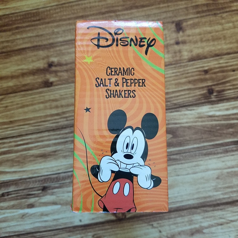 Disney Mickey Minnie Mouse Ghost Salt & Pepper Shakers Halloween - Picture 5 of 9